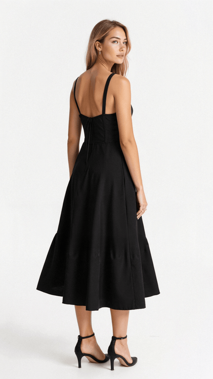 Liana – Korsett-Midikleid