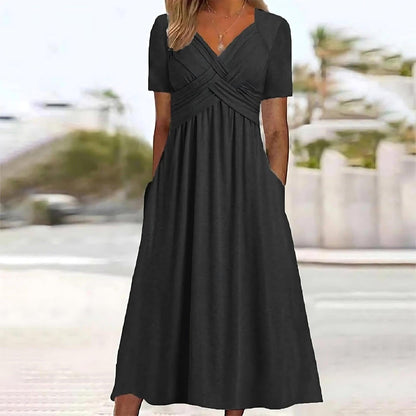 Norah - Stilvolles Langes Kleid