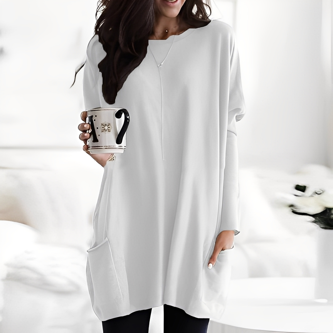 Diane - Eleganter Damenpullover mit langen Ärmeln