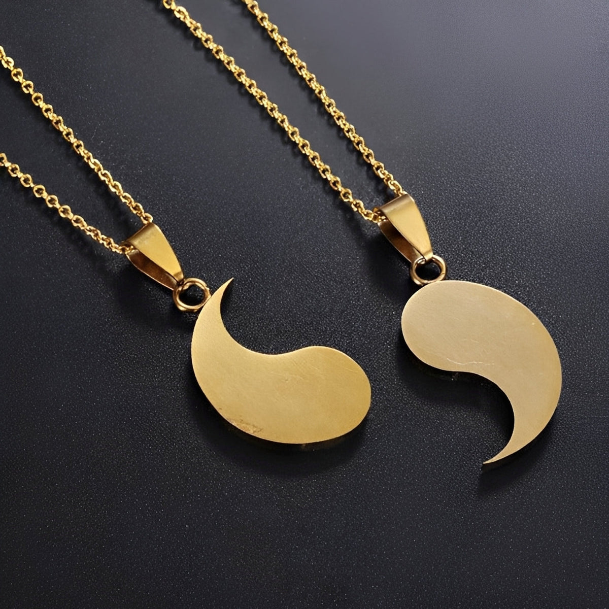 Tao – Halskette Yin Yang trennbar für Paare oder Freunde