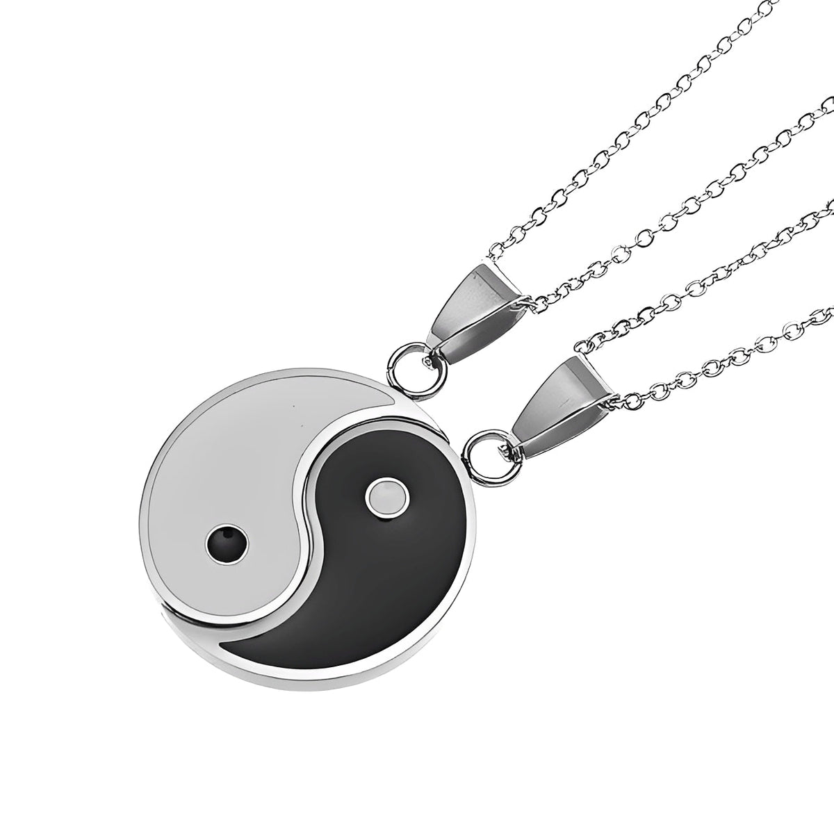 Tao – Halskette Yin Yang trennbar für Paare oder Freunde