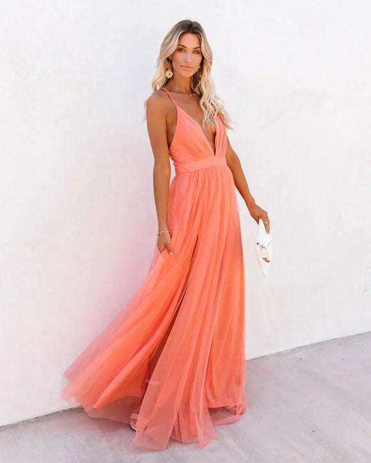 Belinda - Stilvolles und leichtes Maxikleid für den Sommer