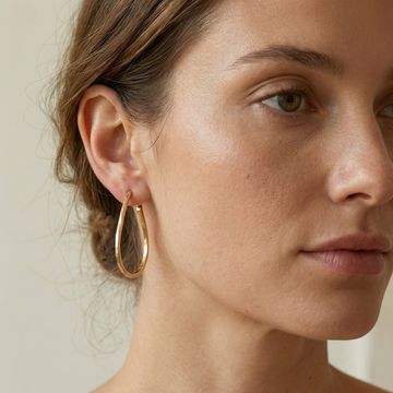 Livia – Elegante Goldohrringe