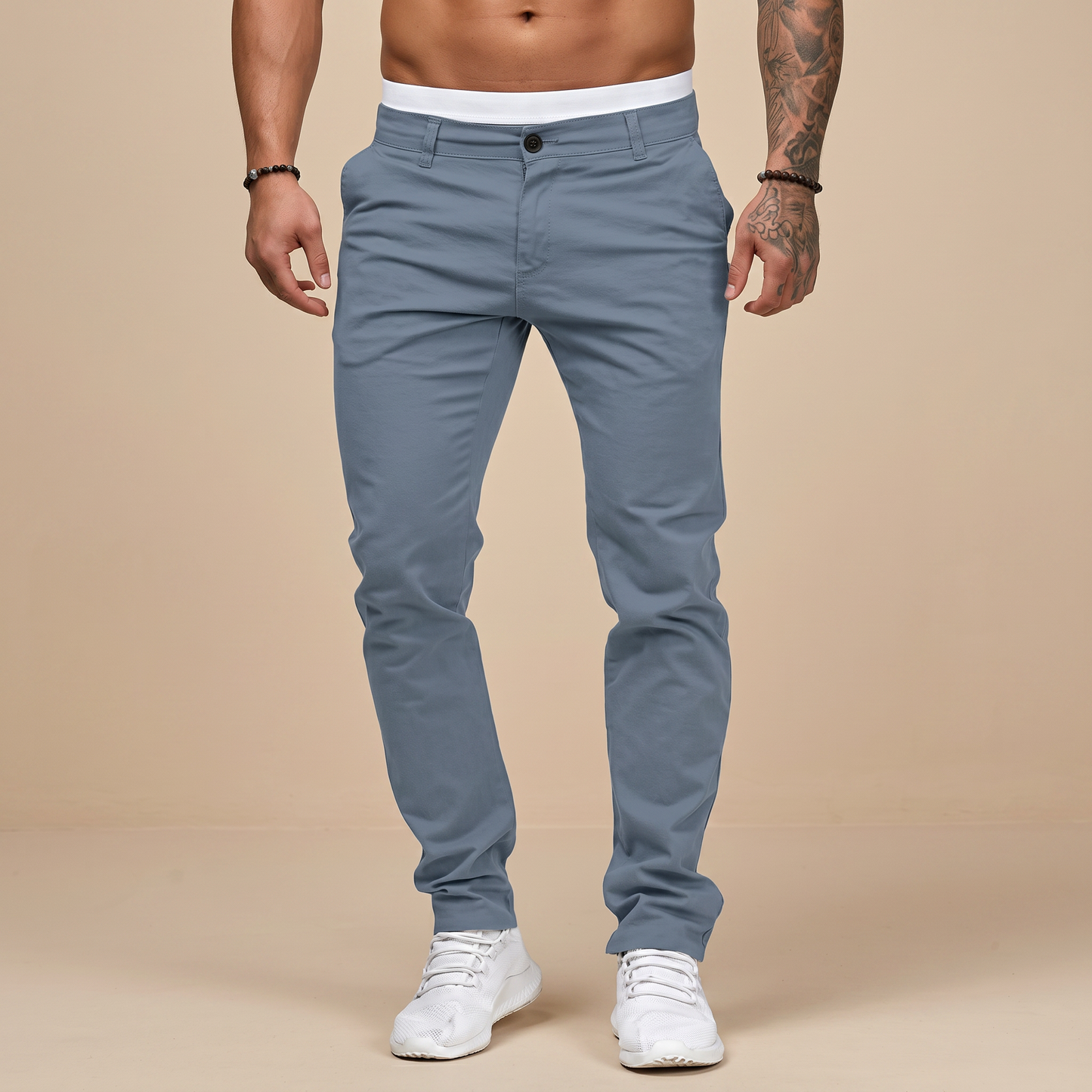 Arjan - Komfortable, schmal geschnittene Hose