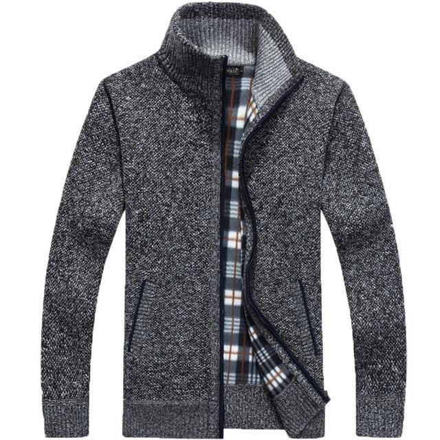 Iker - Kuschelige Jacke mit Zipper