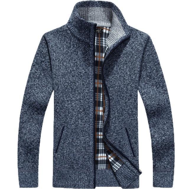 Iker - Kuschelige Jacke mit Zipper