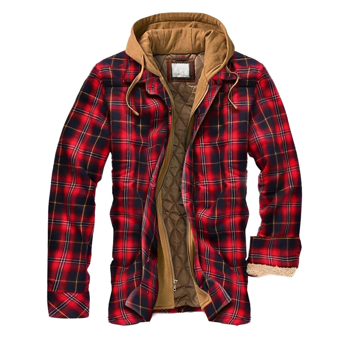 Ormond - Kuschelige Jacke mit Karomuster