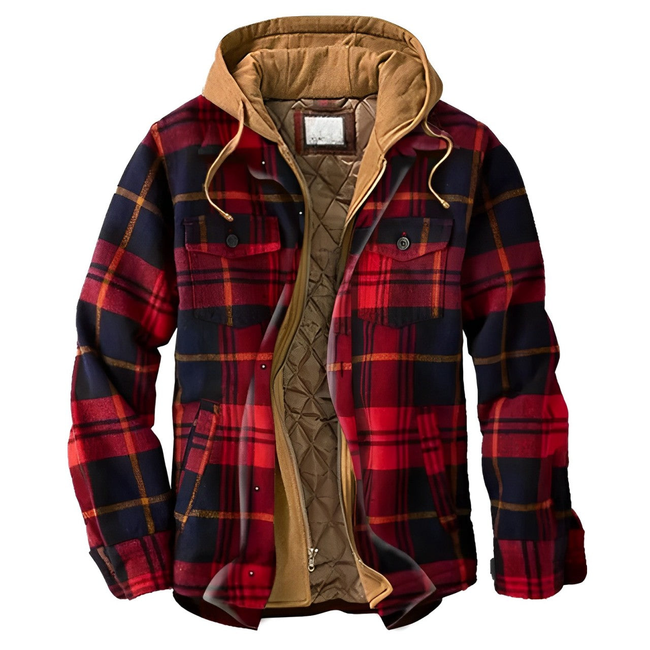 Ormond - Kuschelige Jacke mit Karomuster
