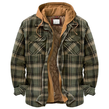 Ormond - Kuschelige Jacke mit Karomuster