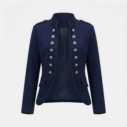 Rhoda - Eleganter Damenblazer mit Stehkragen