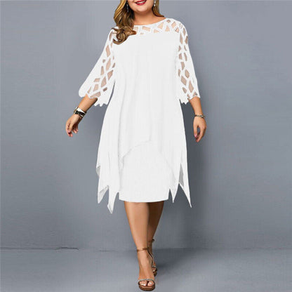 Annika – Kleid mit Cut-Out-Ärmeln und weiblicher Passform