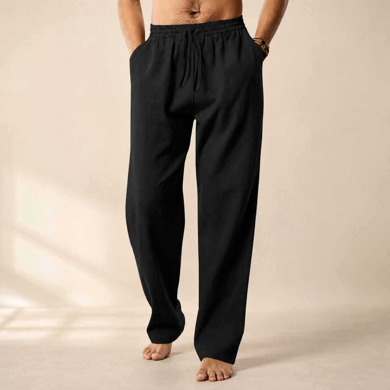 Clark - Gerade geschnittene Hose im entspannten Stil