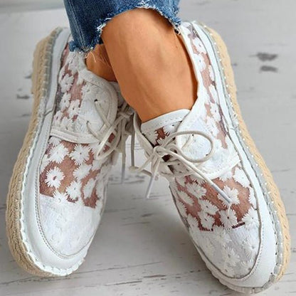 Gloria - Orthopädische leichte Schuhe mit Blumenmuster