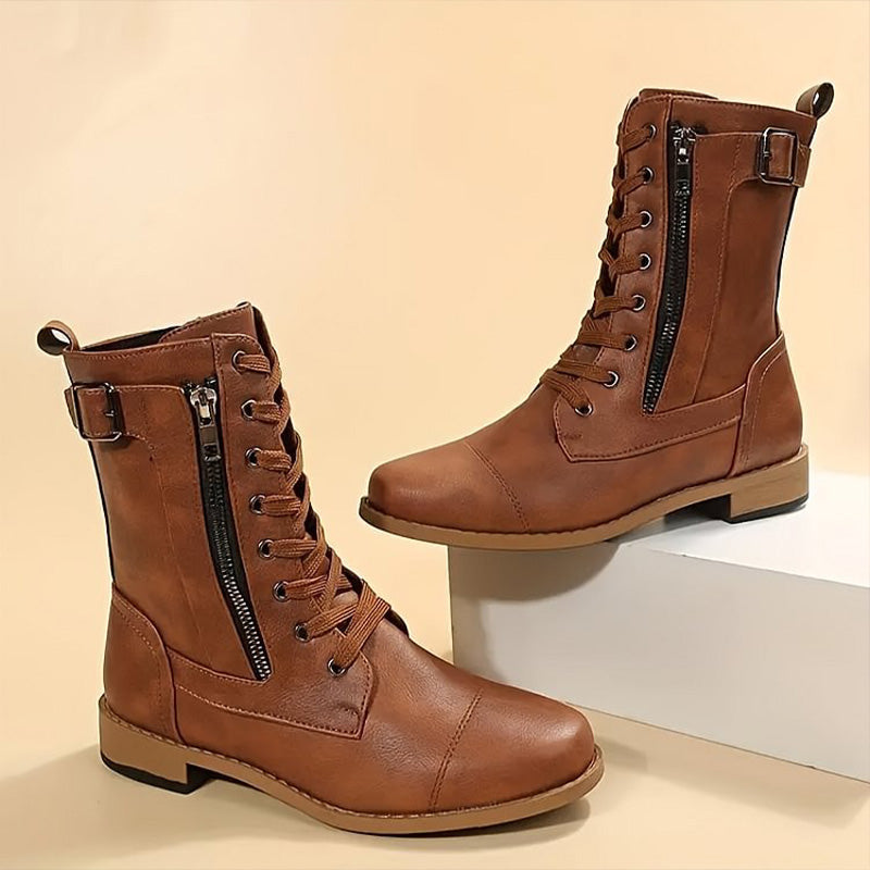 Bella - Eleganter Schnürstiefel