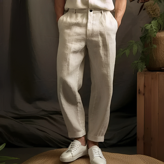 Jarold - Gerade geschnittene Herrenhose für den Alltag
