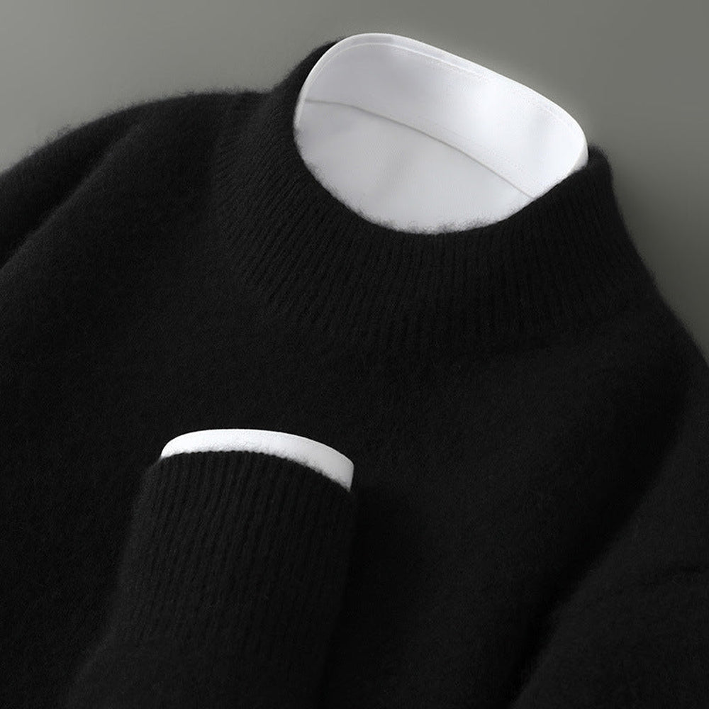 Wayne - Retro dicker Pullover für Herren