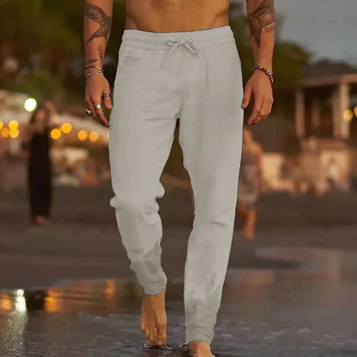 Maiko - Herrenhose mit lockerem Schnitt - Vielseitige Hose für Alltag und Freizeit