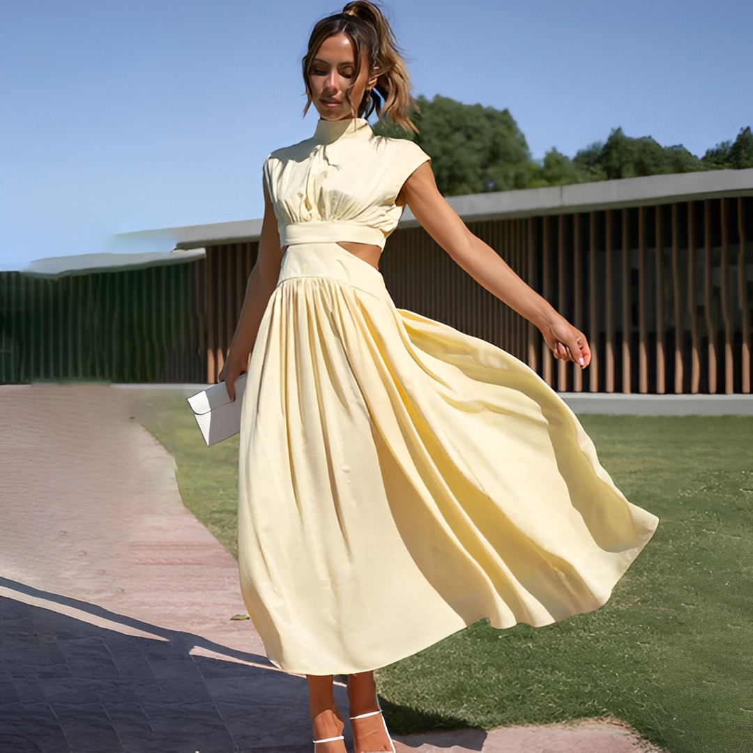 Kilaria - Elegantes ärmelloses Sommerkleid für Damen