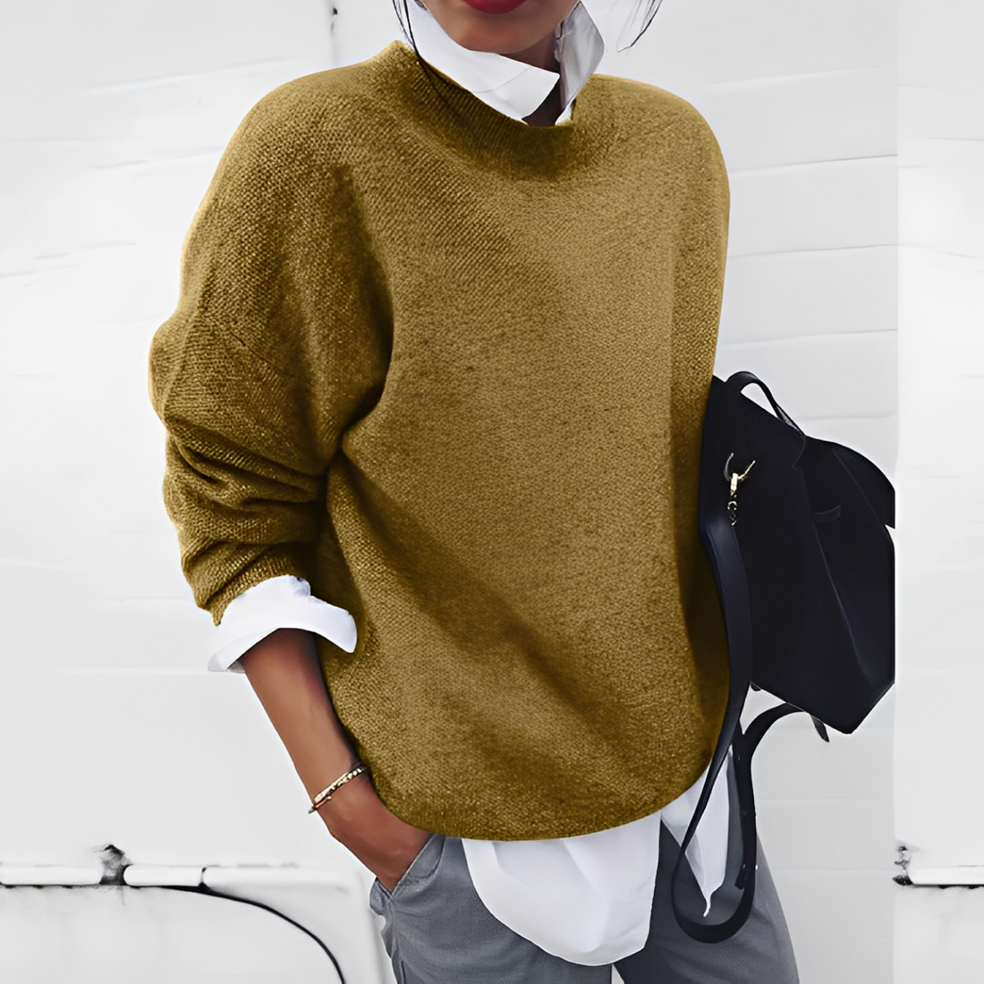 Gabriella - Damenpullover mit lockerem Schnitt